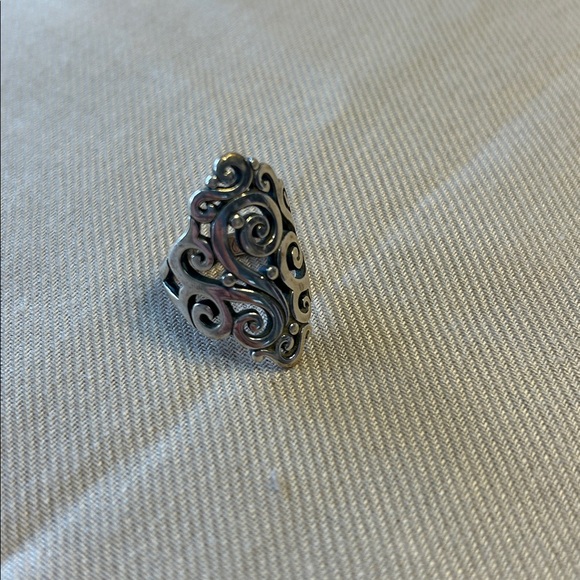 James Avery Silver Swirl Ring - Picture 2 of 5
